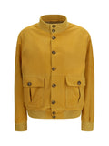 Valstar Goat Suede Jacket — Gold