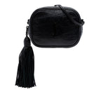 Mini Croc Embossed Leather Blogger Camera Bag