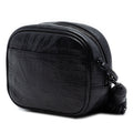 Mini Croc Embossed Leather Blogger Camera Bag