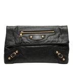 Lambskin Motocross Giant 12 Envelope Clutch