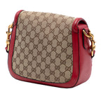Medium GG Canvas Lady Web Crossbody