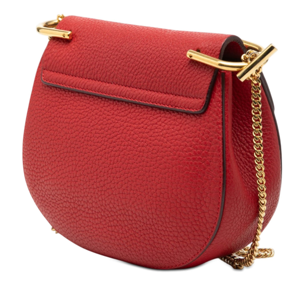 Mini Leather Drew Crossbody