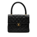 Small Lambskin Kelly Top Handle Bag