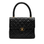 Small Lambskin Kelly Top Handle Bag