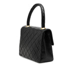 Small Lambskin Kelly Top Handle Bag
