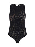 Wolford Infinite Rose Bodysuit — Black