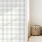 Papel Pintado Infantil Cuadros Vichy acuarela