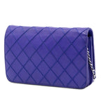 CC Quilted Calfskin Fancy Wallet On Chain