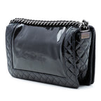 Medium Patent Boy Reverso Flap