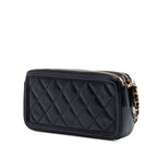 Caviar CC Filigree Clutch with Chain