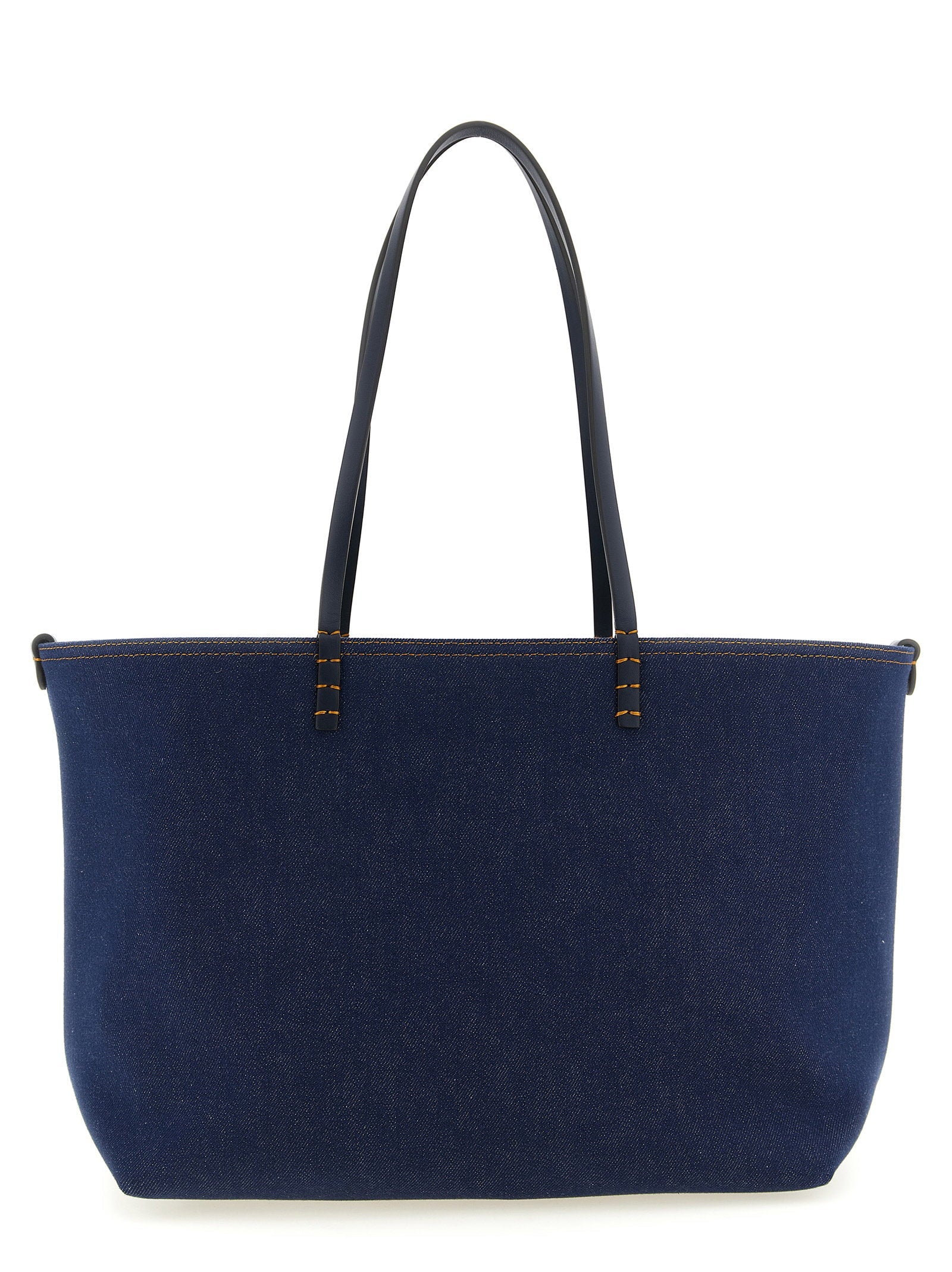 Fendi Roll Tote Bag — Navy