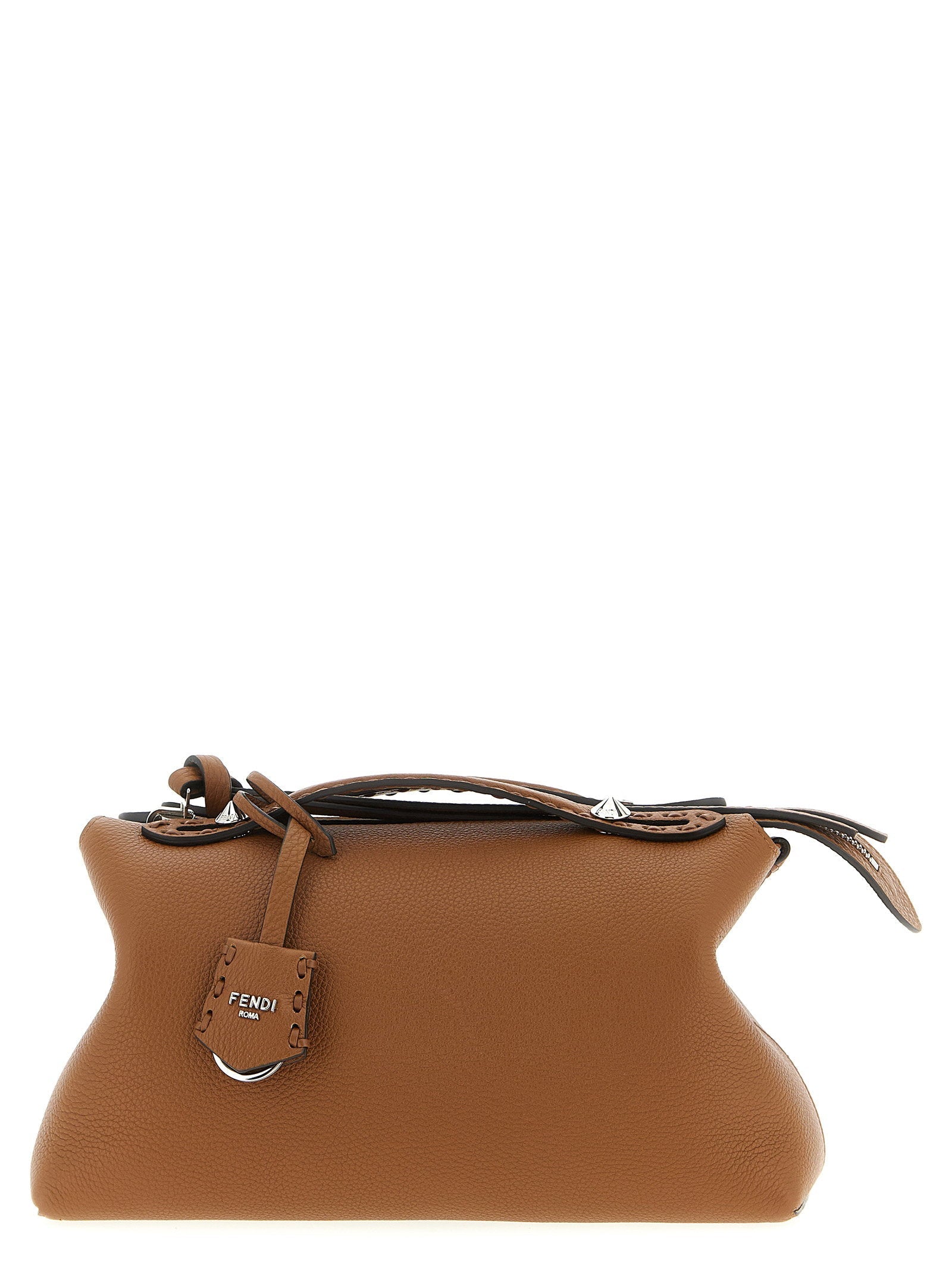 Fendi Top Handle Bag — Caramel