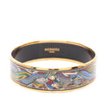 Wide Mermaids Enamel Bangle 62
