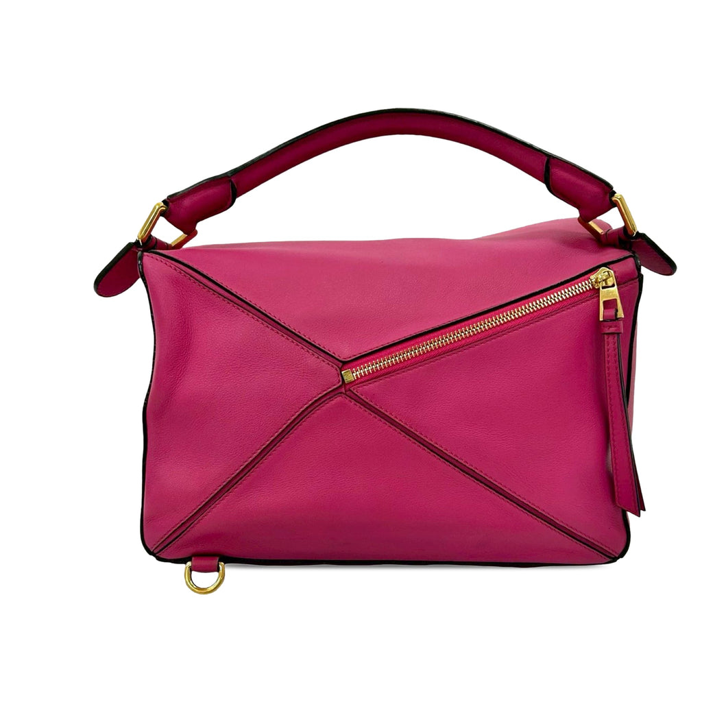 Medium Calfskin Puzzle Satchel