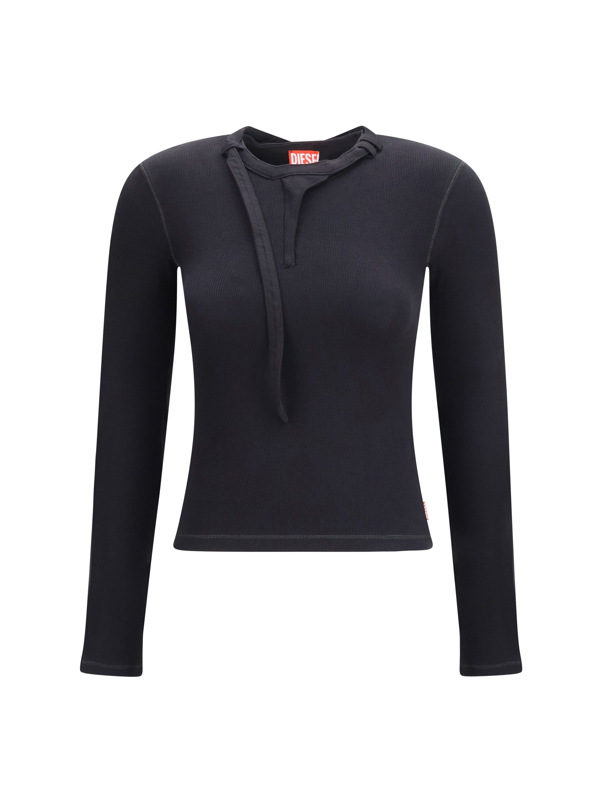 Diesel T Iara Long-Sleeved Top — Black