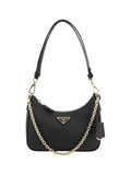 Prada Lux Shoulder Bag — Black