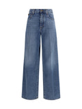 Jacob Cohen Wide-Leg Denim Jeans — Blue
