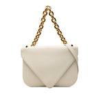 Medium Leather Mount Envelope Chain Bag