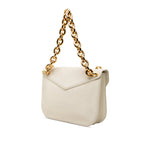 Medium Leather Mount Envelope Chain Bag