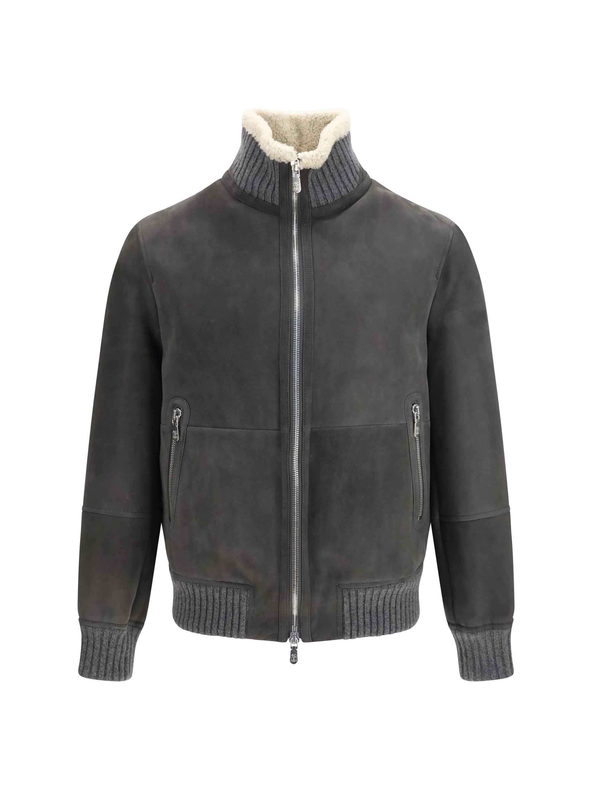 Brunello Cucinelli Jacket — Gray