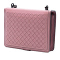 Small Nappa Intrecciato Runway Shoulder Bag