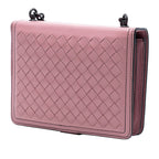 Small Nappa Intrecciato Runway Shoulder Bag