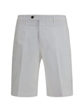 Germano Extended Flap Bermuda Shorts — White