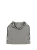 Stella McCartney Tiny Shaggy Shoulder Bag — Gray