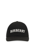 Burberry 8124432 Logo-Embroidered Cotton Baseball Cap — Black