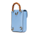 Mini Calfskin Bamboo Top Handle Bag