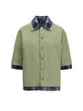 Marbell Peggy Bowling Shirt — Green