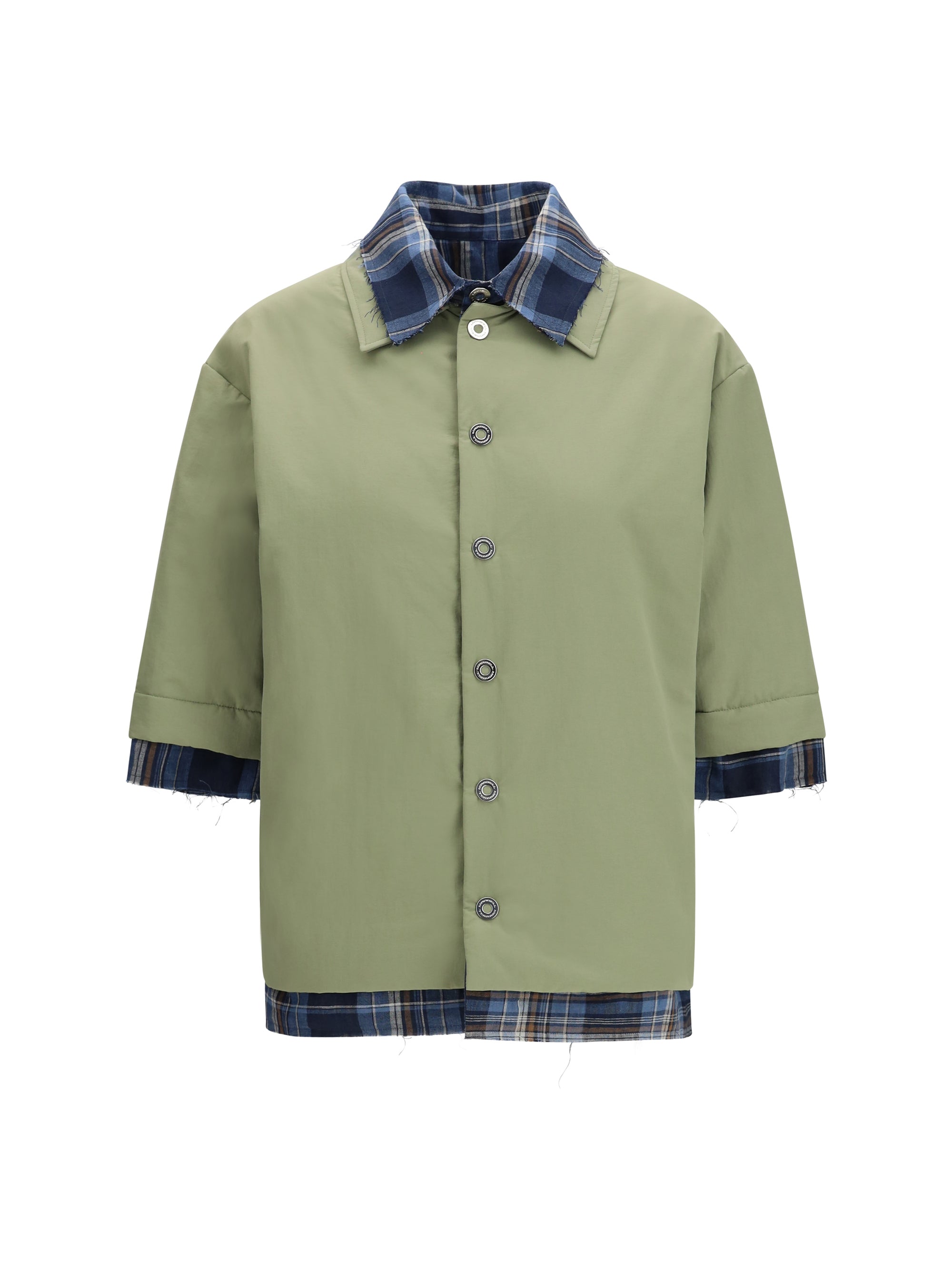 Marbell Peggy Bowling Shirt — Green