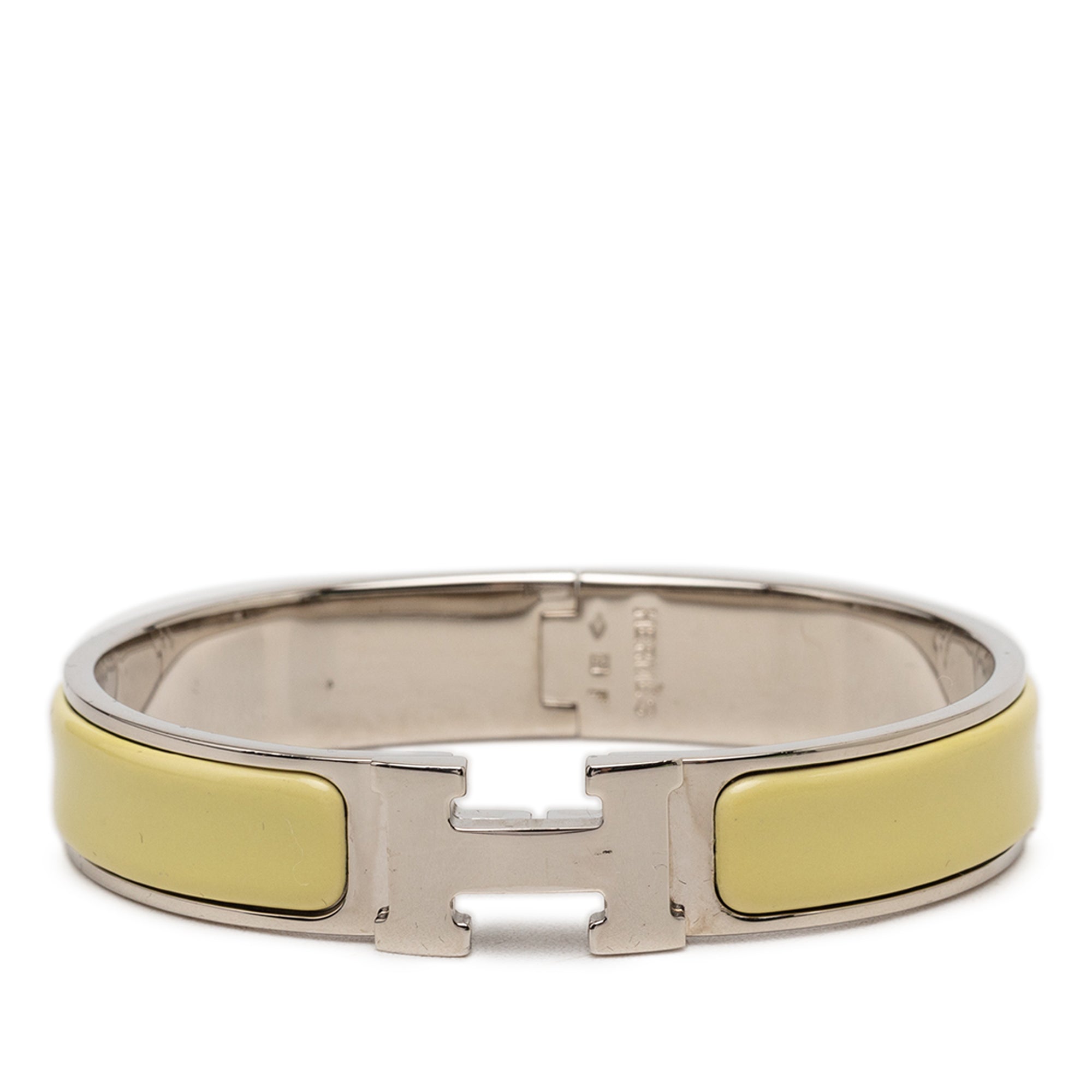 Narrow Enamel Clic H Bracelet PM