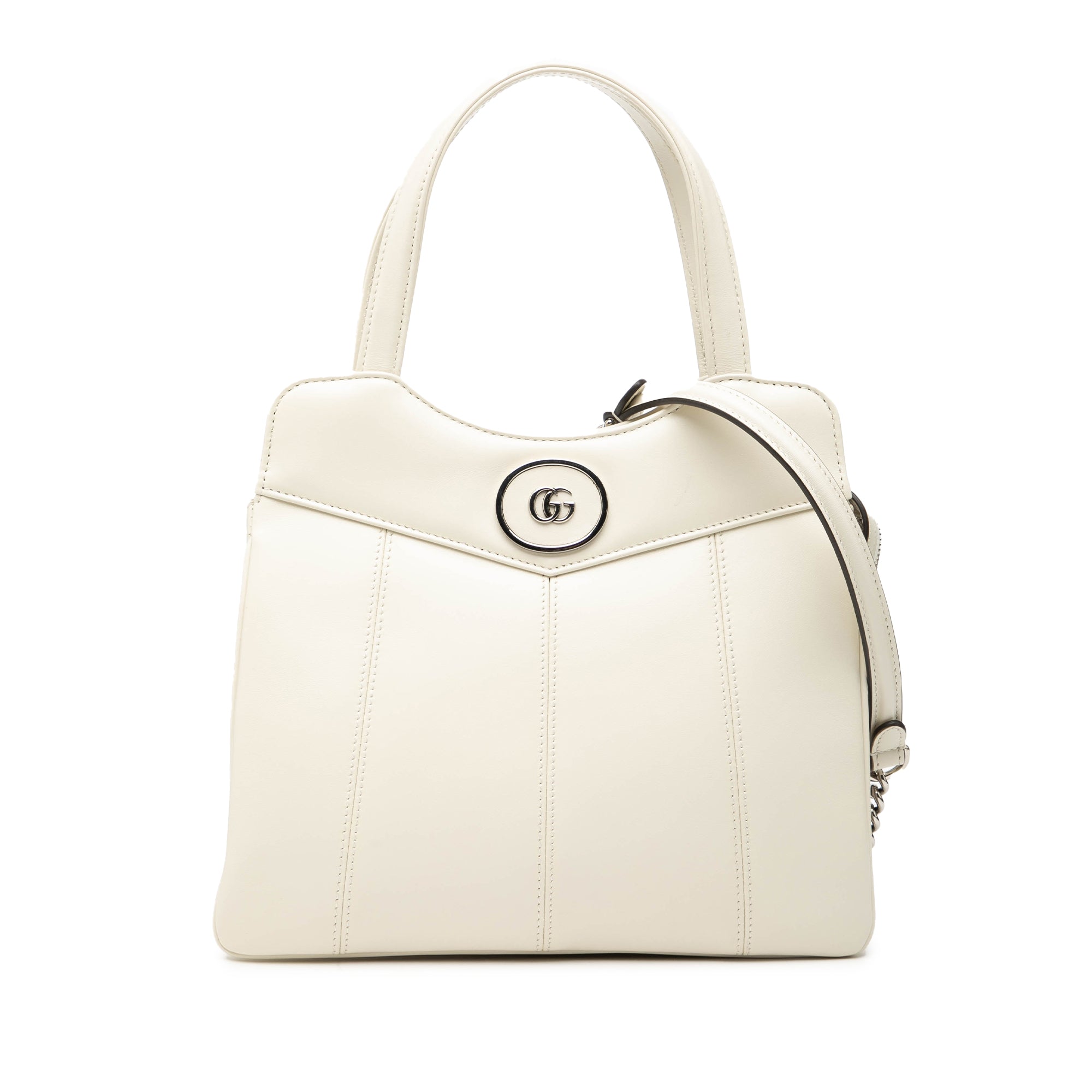 Small Leather Petite GG Tote