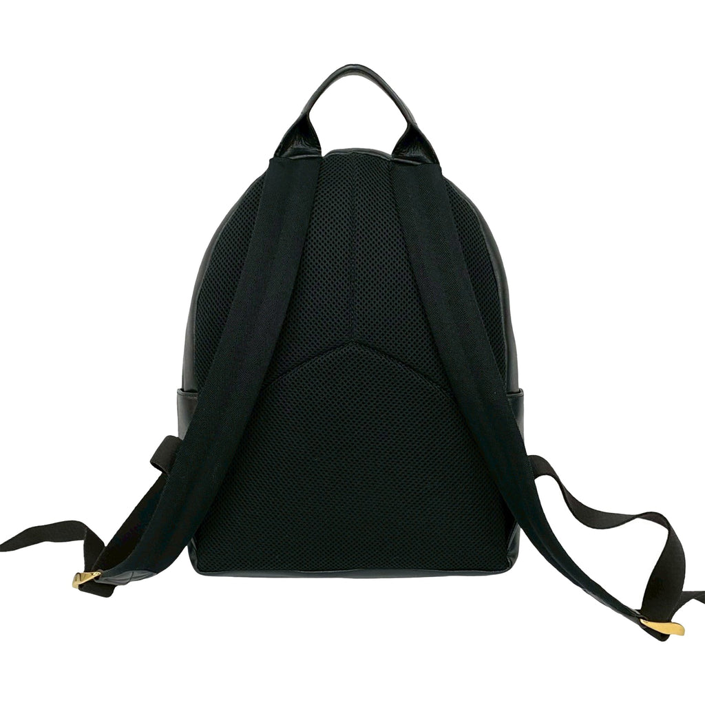 Leather Gancini City Zip Backpack