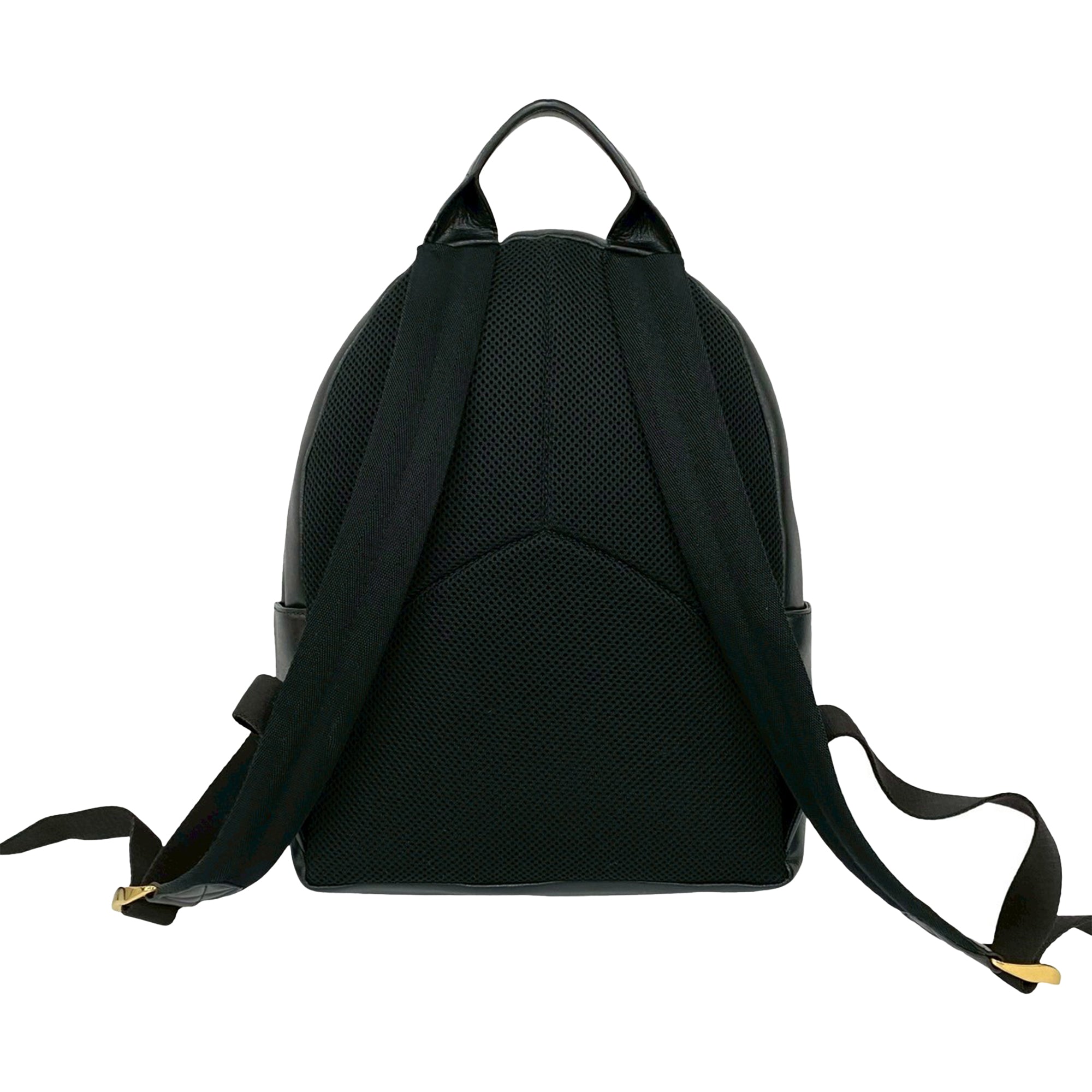 Leather Gancini City Zip Backpack