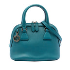 Small Dollar Calfskin GG Charm Dome Satchel