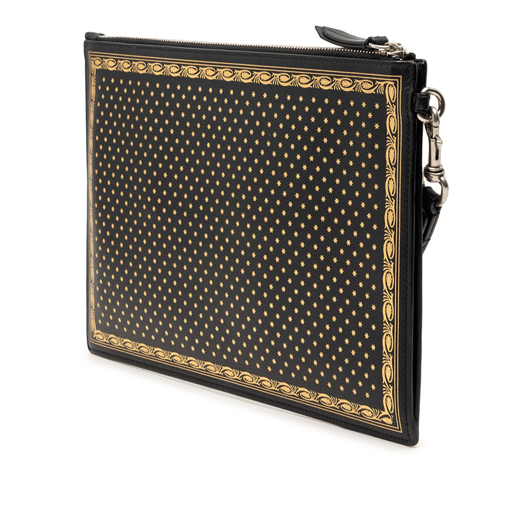 Leather Guccy Sega Clutch