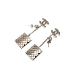 CC Brass Cambon Ligne Drop Pushback Earrings