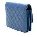 CC Square Quilted Lambskin Wallet on Chain