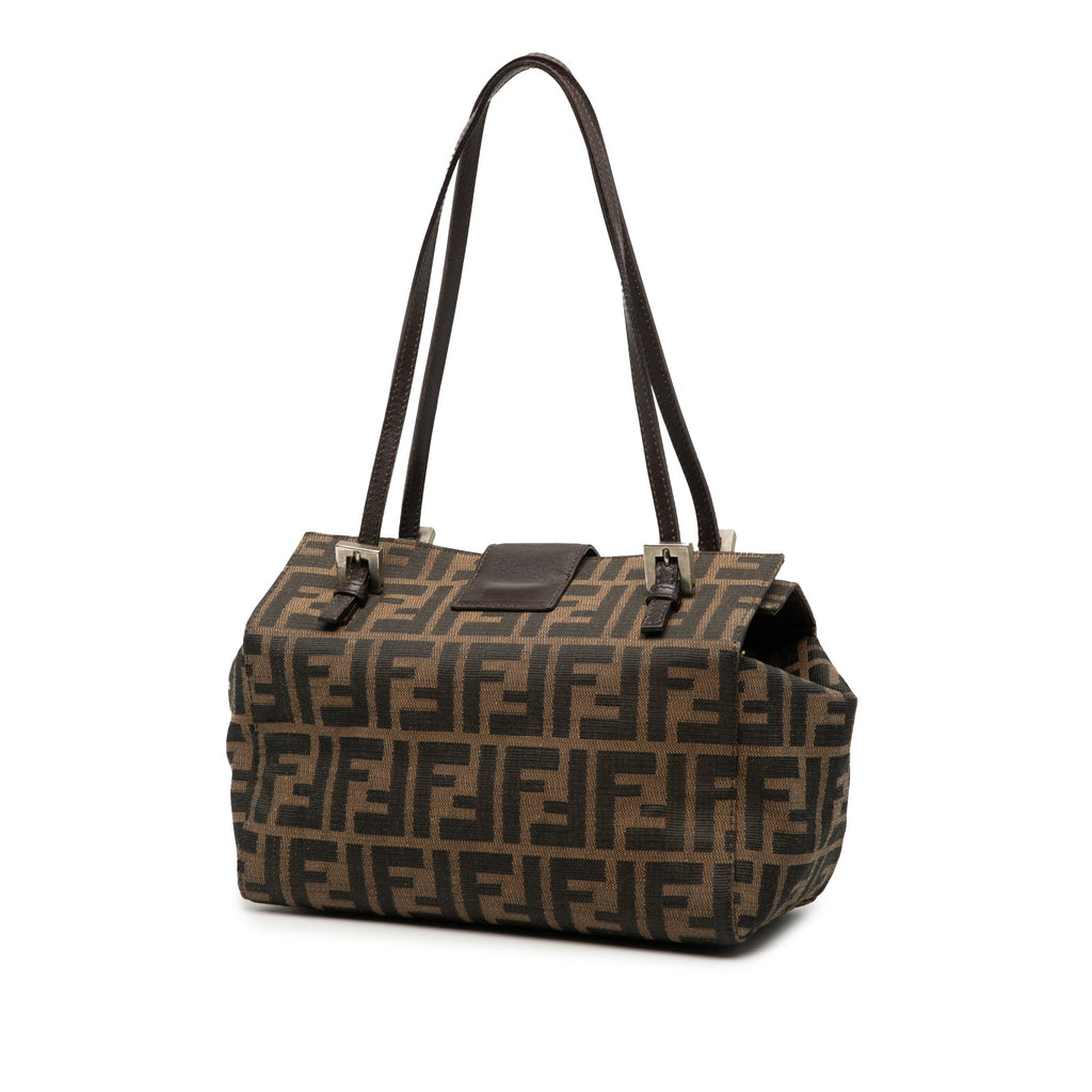 Zucca Canvas Bento Box Shoulder Bag