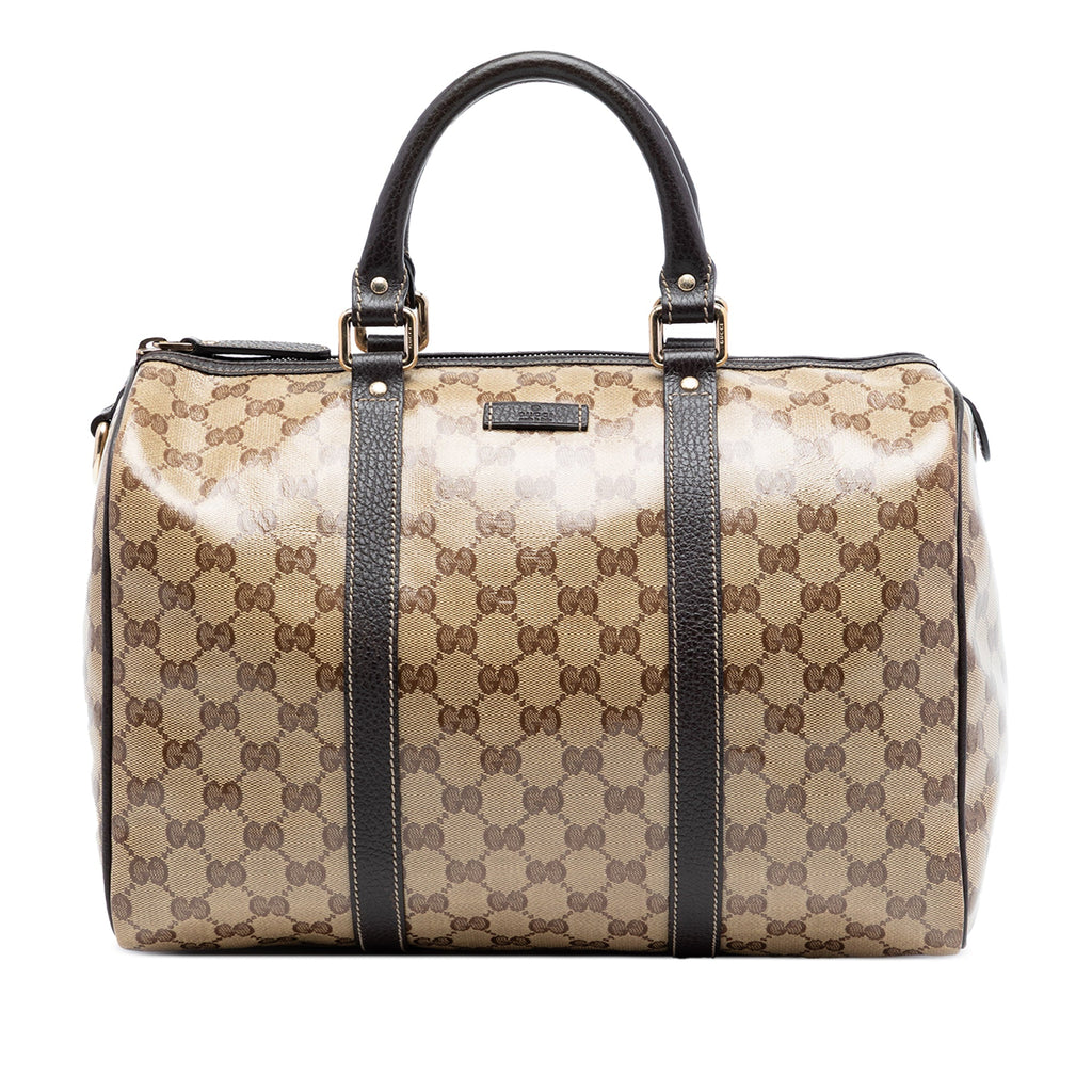 Medium GG Crystal Joy Boston Bag
