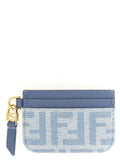 Tarjetero Fendi Baguette — azul