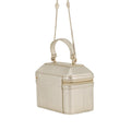 Embossed Leather Serpenti Forever Vanity Bag