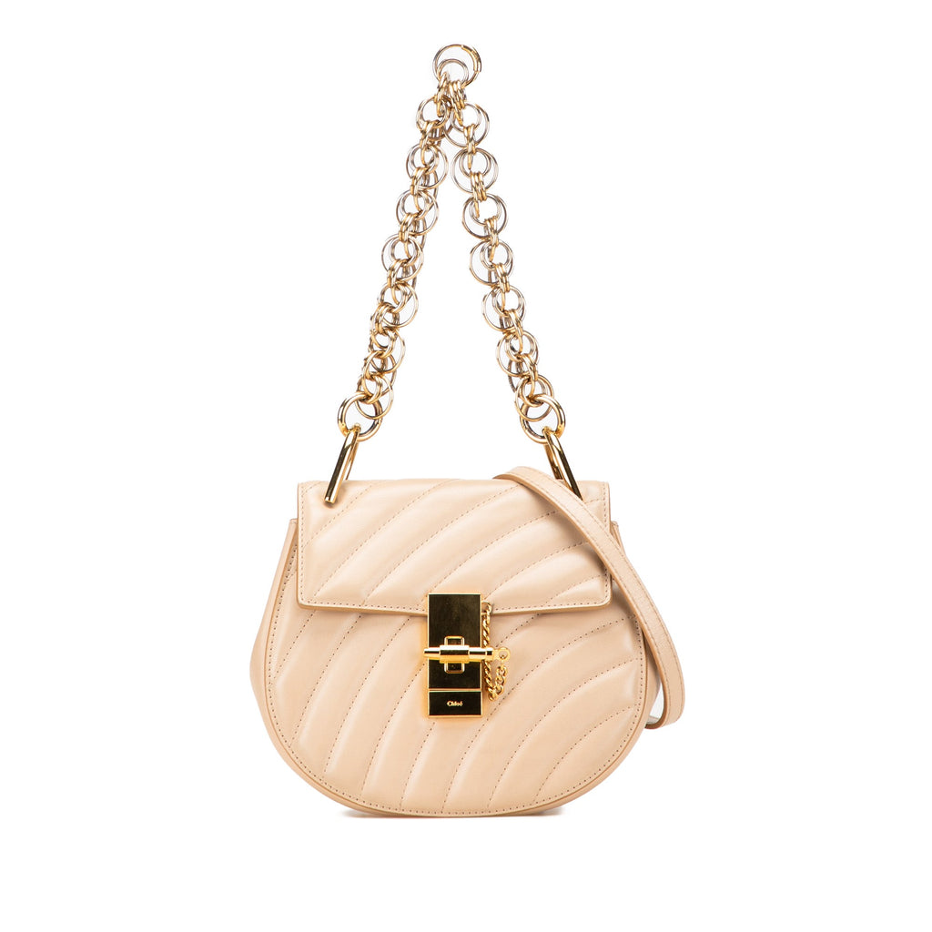 Mini Leather Drew Bijou Satchel