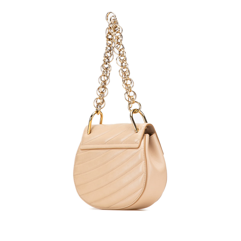 Mini Leather Drew Bijou Satchel