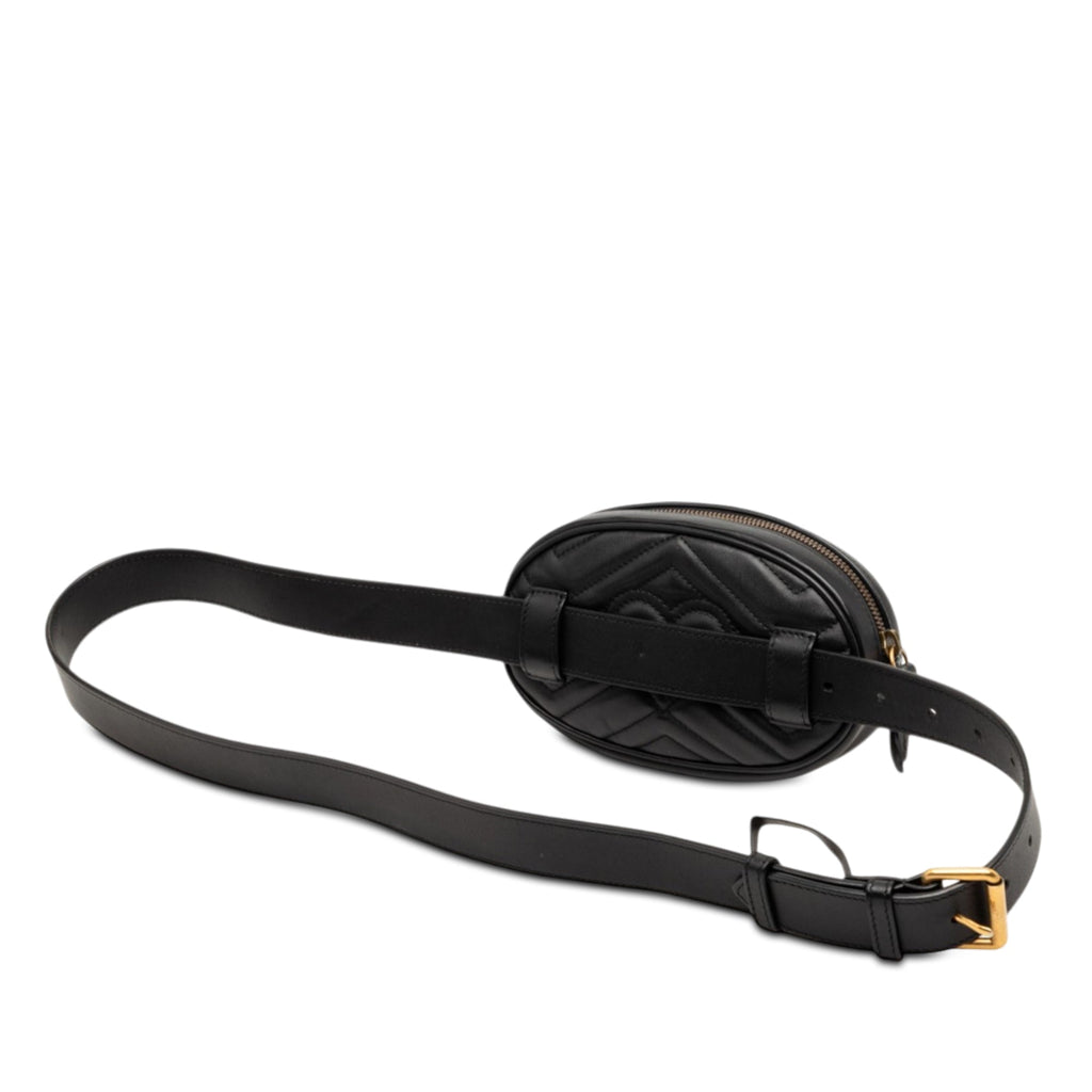 GG Marmont Matelasse Leather Belt Bag