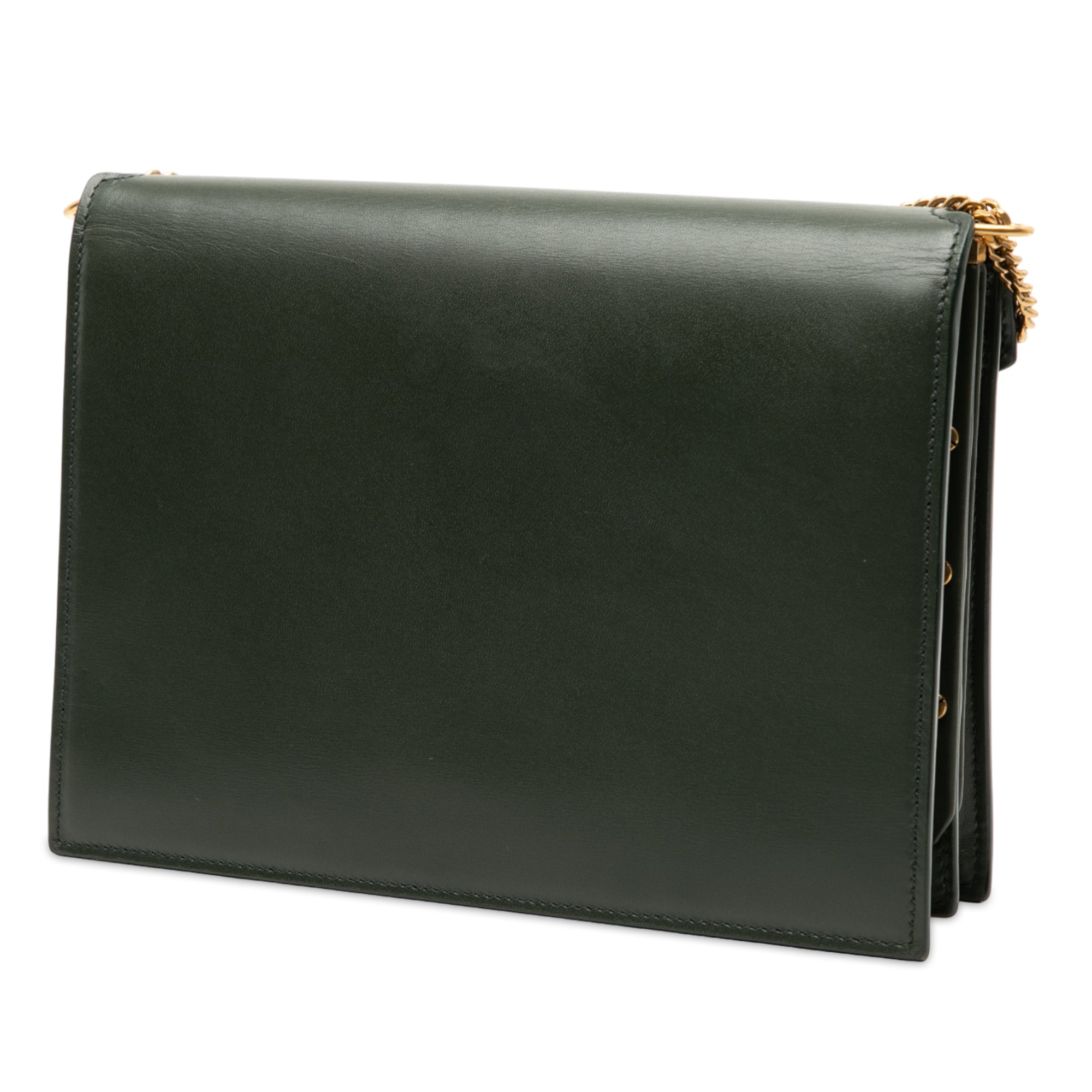 Smooth Calfskin Monogram Cassandra Clasp Bag