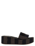 Fendi Sunshine Sandal — Black