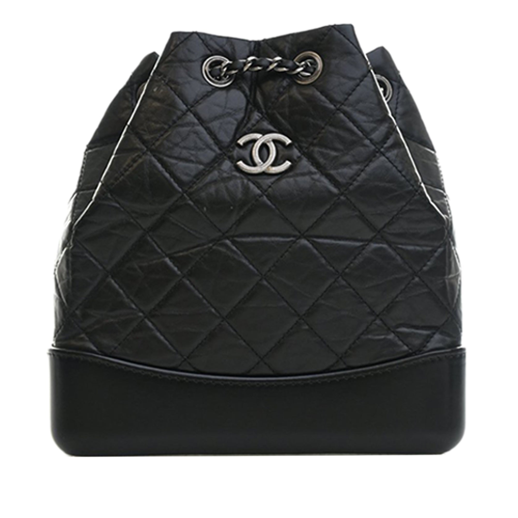 Small Quilted Aged Calfskin Gabrielle Backpack